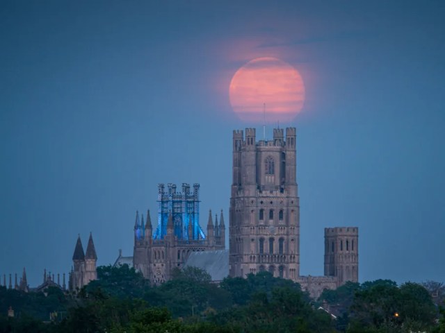 世界各地で撮影された2020年のフラワームーン写真18枚。不思議な美しさに魅了